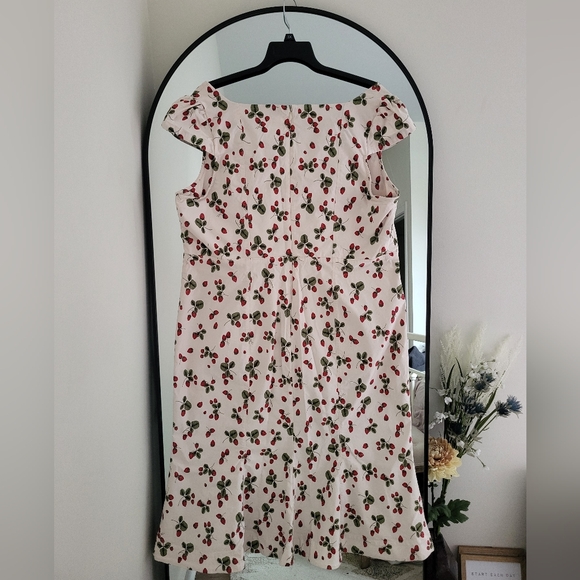 Anthropologie Cecily Cherries Pin-Up Girl Dress 2x - Picture 7 of 11